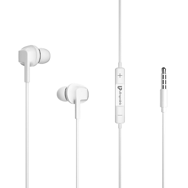 ultraprolink MoBass 4 UM1042WHT Wired Earphone with Mic (In Ear, White)_1