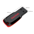 SanDisk Cruzer Blade 128GB USB 2.0 Pen Drive (SDCZ50-128G-I35, Black)_2