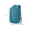 Skybags Offroader NX Backpack (Compact & Stylish, LPBPOFN4BLU, Blue)_3