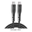 ultraprolink VoLo PD20 Type C to Type C 3.2 Feet (1M) Cable (480 Mbps High Speed Data Transfer, Black)_4