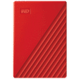 Western Digital My Passport 2TB USB 3.2 Hard Disk Drive (WDBYVG0020BRD-WESN, Red)_1