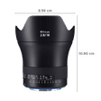 ZEISS Milvus 18mm f/22 - f/2.8 Wide-Angle Lens for Canon EF Mount (Protection Against Dust & Splashes)_2