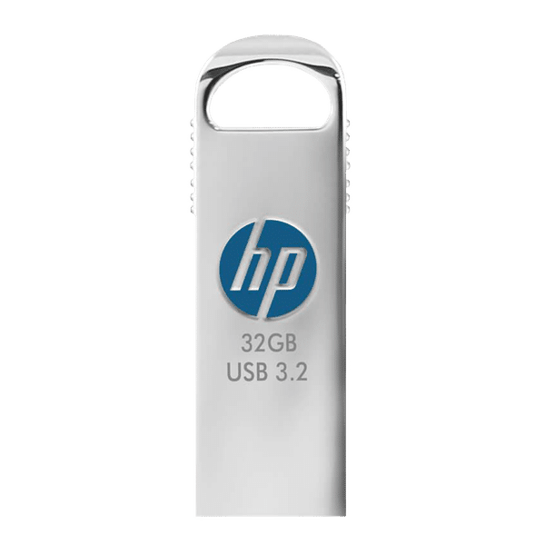 HP x306w 32GB USB 3.2 Flash Drive (HPFD306W-64, Silver)_1