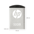 HP v222w 32GB USB 2.0 Flash Drive (MM-USB032GB-40P, Silver)_2