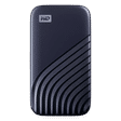Western Digital My Passport 500GB USB 3.2 (Type-C) Solid State Drive (Password Protection, WDBAGF5000ABL-WESN, Blue)_1