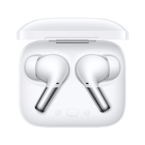 OnePlus Buds Pro TWS Earbuds with Adaptive Noise Cancellation (IP55 Water Resistant, Warp charge, Glossy White)_1