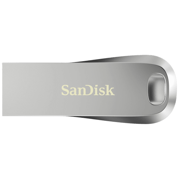 SanDisk Ultra Luxe 64GB USB 3.1 Pen Drive (150MB/s Read Speed, SDCZ74-064G-I35, Metallic Silver)_1