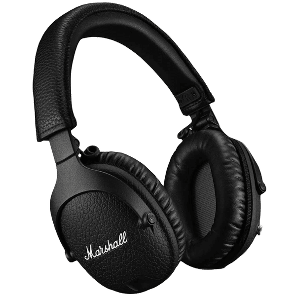 Marshall Monitor II MS-MNTRANCBT Bluetooth Headset with Mic (Multi-directional Control Knob, Over Ear, Black)_1