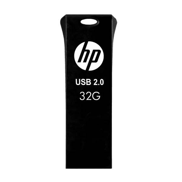 HP V207w 32GB USB 2.0 Pen Drive (Small & Slim Body, MM-USB032GB-47P, Black)_1