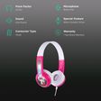 onanoff DiscoverFun Wired Headphone with Mic (On Ear, Pink)_2