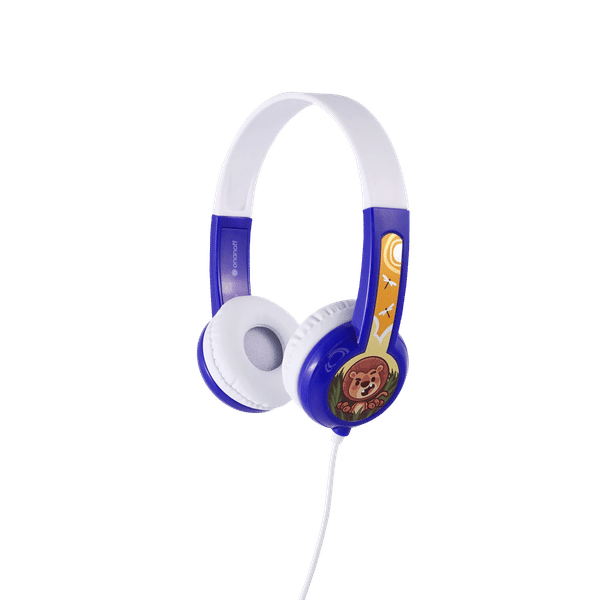 onanoff DiscoverFun Wired Headphone with Mic (On Ear, Blue)_1