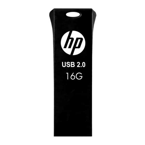 HP V207w 16GB USB 2.0 Pen Drive (Slim and Small Body, MM-USB016GB-47P, Black)_1