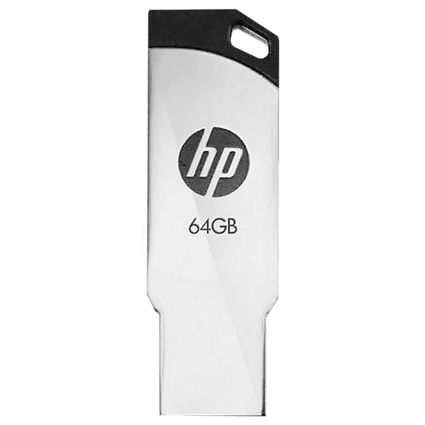 HP 64GB USB 2.0 Flash Drive (V236 | Silver)_1