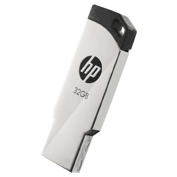 HP 32GB USB 2.0 Flash Drive (V236W, Silver)_1