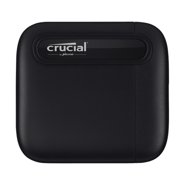 Crucial X6 4TB USB 3.2 (Type-C) Solid State Drive (Shock & Vibration Proof, CT4000X6SSD9, Black)_1