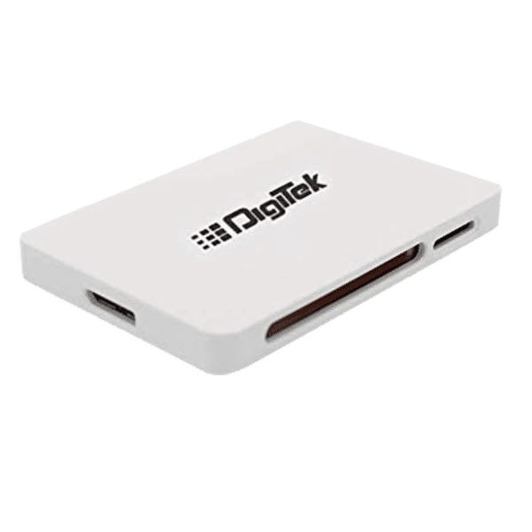 DigiTek DCR 022 USB 3.0 Card Reader (Transfer Speed Up To 5Gbps, B00BM2FELK, White)_1