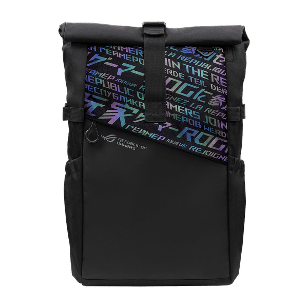ASUS ROG Gaming BP4701 Polyester Laptop Backpack for 17 Inch Laptop (Luggage Strip, Black)_1