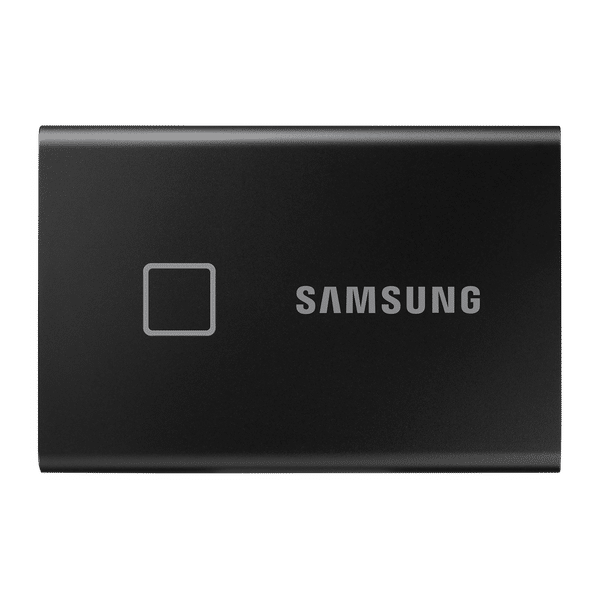 SAMSUNG T7 Touch 500GB USB 3.2 SolidÂ StateÂ Drive (Fingerprint Security, MU-PC500K/WW, Black)_1
