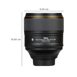 Nikon AF-S NIKKOR 105mm f/1.4 - f/16 Telephoto Prime Lens for Nikon F Mount (Autofocus)_2