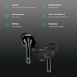 noise Bare Buds TWS Earbuds with Environmental Noise Cancellation (IPX5 Water Resistant, 9mm Speaker Driver, Bare Black)_2