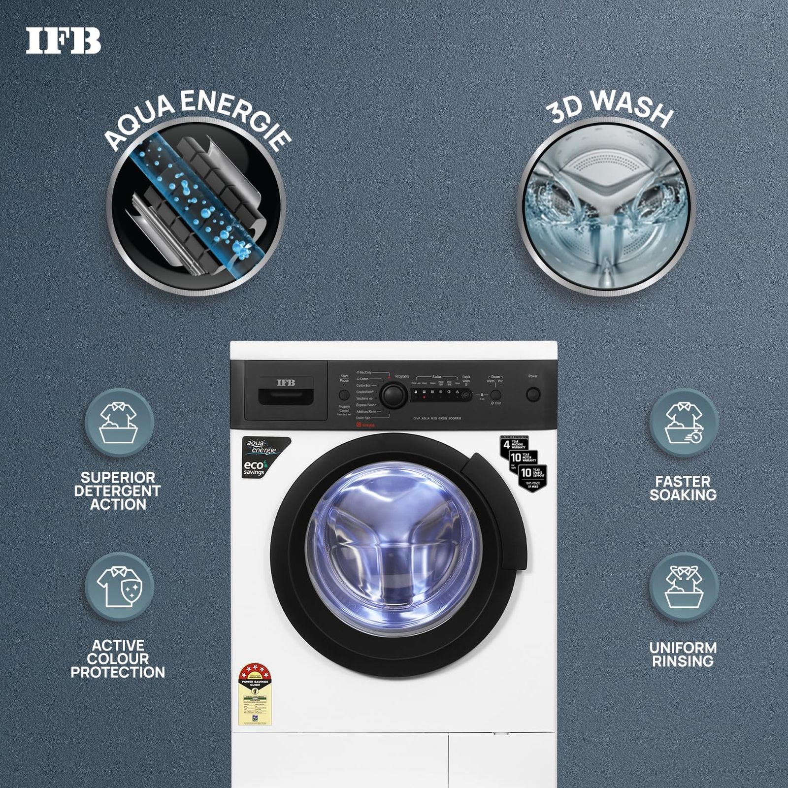 Buy IFB 6 kg 5 Star Fully Automatic Front Load Washing Machine (Diva ...