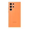 SAMSUNG Soft Silicone Back Case for Galaxy S23 Ultra (Scratch Resistant, Orange)_4