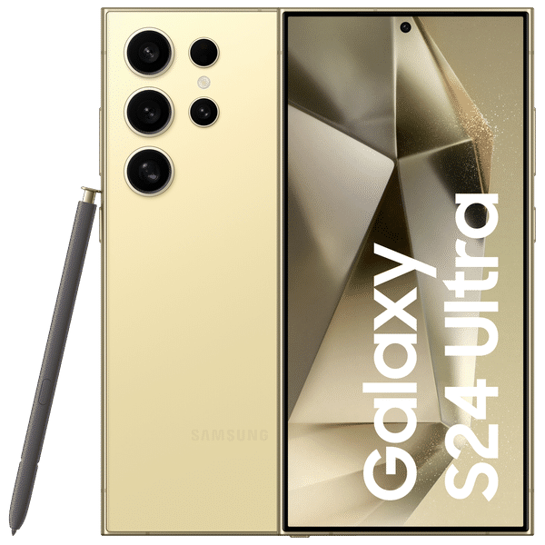 Buy SAMSUNG Galaxy S24 Ultra 5G (12GB RAM, 512GB, Titanium Yellow