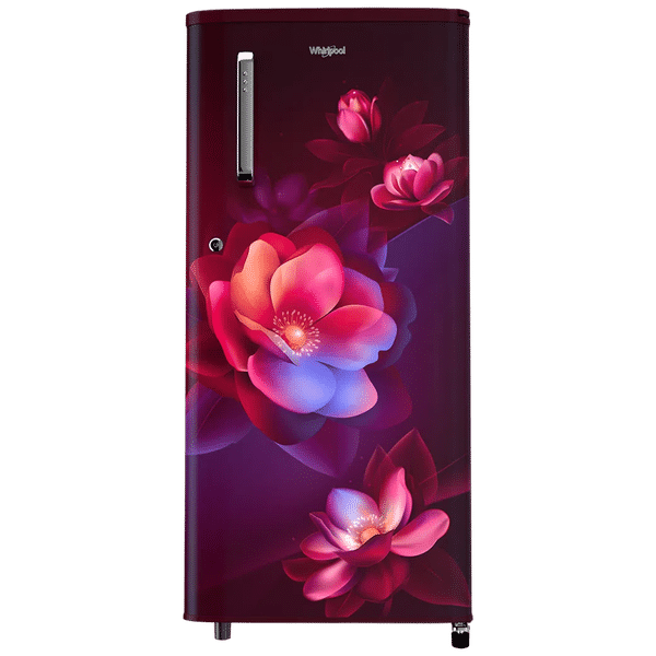 Whirlpool WDE 184 Litres 2 Star Direct Cool Single Door Refrigerator with Insulated Capillary Technology (72680, Wine)_1