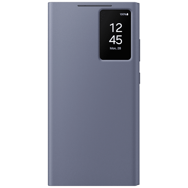 SAMSUNG Flip Cover for Galaxy S24 Ultra (Handy Hidden Pocket, Violet)_1