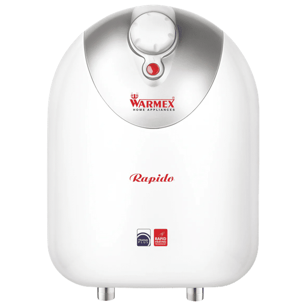 WARMEX Rapido 3 Litres Instant Water Geyser (3000 Watts, White and Silver)_1