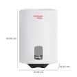 hindware Atlantic Amour 10 Litres 4 Star Storage Water Heater (2000 Watts, 519910, White)_2