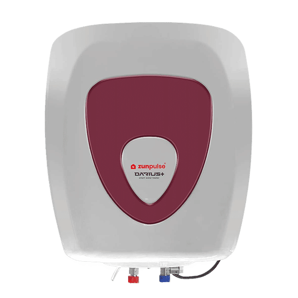 zunpulse Darius Plus 25 Litres 5 Star Vertical Smart Storage Water Geyser with Built-in Thermostat (White)_1