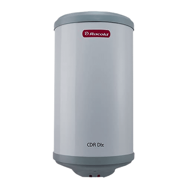 Racold CDR DLX 10 Litres 3 Star Horizontal Storage Geyser with LHS Water Inlet (White)_1