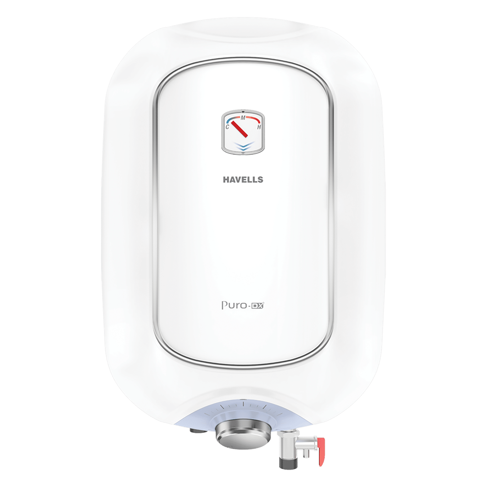 HAVELLS Puro DX 25 Litres Vertical Storage Water Geyser (GHWAPDTWB025, White)