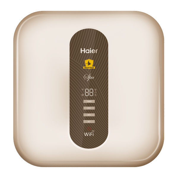 Haier ES15V-SD Wi-Fi 15 Litres 5 Star Storage Water Geyser (2000 Watts, GA07LR00B, Gold)_1