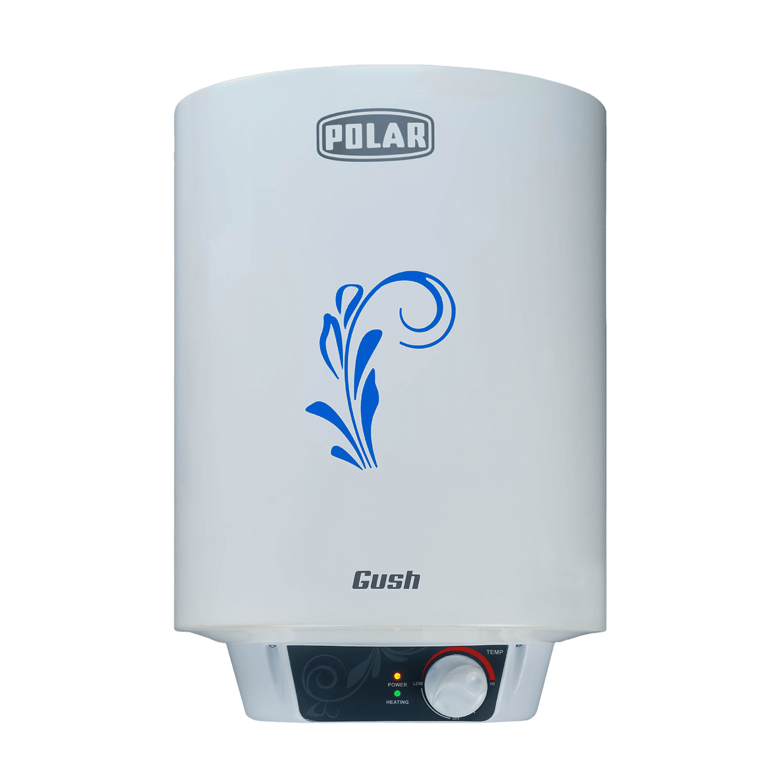 POLAR Gush 25 Litres Storage Water Geyser (2000 Watts, WHGMGL25L, White)