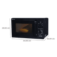 Croma M20 20L Solo Microwave Oven with Temperature Sensor (Black)_2