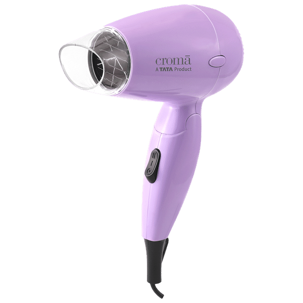 Croma CRSH700HCA270601 Hair Dryer with 2 Heat Settings (Overheat Protection, Purple)_1