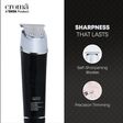 Croma CRSHB12HCA023307 11-in-1 Rechargeable Cordless Grooming Kit for Nose, Ear, Eyebrow, Beard & Moustache for Men & Women (120min Runtime, Water Resistant, Black)_3