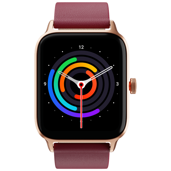 TITAN Traveller Smartwatch with Bluetooth Calling (45.2mm AMOLED Display, IP68 Water Resistant, Pink Strap)_1