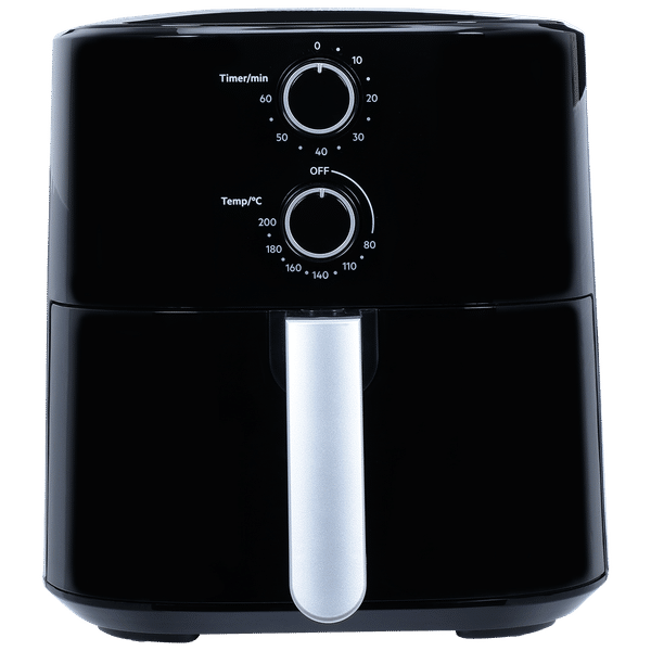 Croma CRSO05LSFA030891 5L 1500 Watt Mechanical Air Fryer with Adjustable Timer (Black)_1