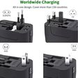 Candytech Travel Adapter (With Dual USB Port, CT-C10, Black)_2