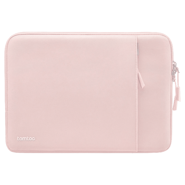 tomtoc A13D2P1 Nylon Laptop Sleeve for 14 Inch Laptop (Pink)_1
