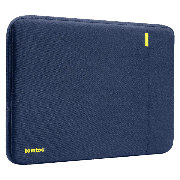 tomtoc A13D2B2 Recycled Fabric Laptop Sleeve for 14 Inch Laptop (Water Resistant, Blue)_1