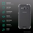 AMZER AMZ98624 Soft TPU Back Cover for Samsung Galaxy J2 (Wear And Tear Protection, Black)_2