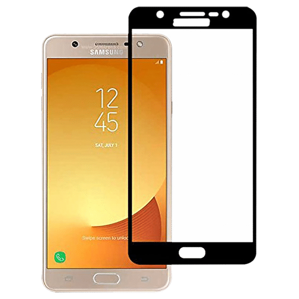 stuffcool Mighty 2.5D Tempered Glass Screen Protector for Samsung Galaxy J7 Max (Fingerprint Resistant)_1