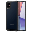 spigen Ultra Hybrid Hard Polycarbonate & TPU Back Cover for SAMSUNG Galaxy M51 (Air Cushion Technology, Black)_1