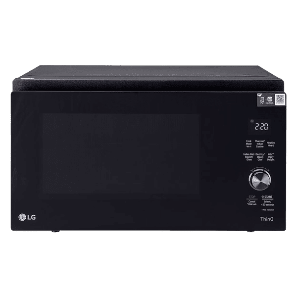 LG MJEN326SFW 32L Charcoal Convection Microwave Oven with Wi-Fi Enabled (Black Smog)_1
