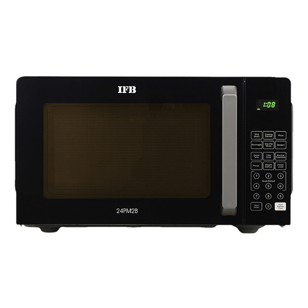 IFB 24PM2B 24L Solo Microwave Oven with Multi Stage Cooking (Black)_1