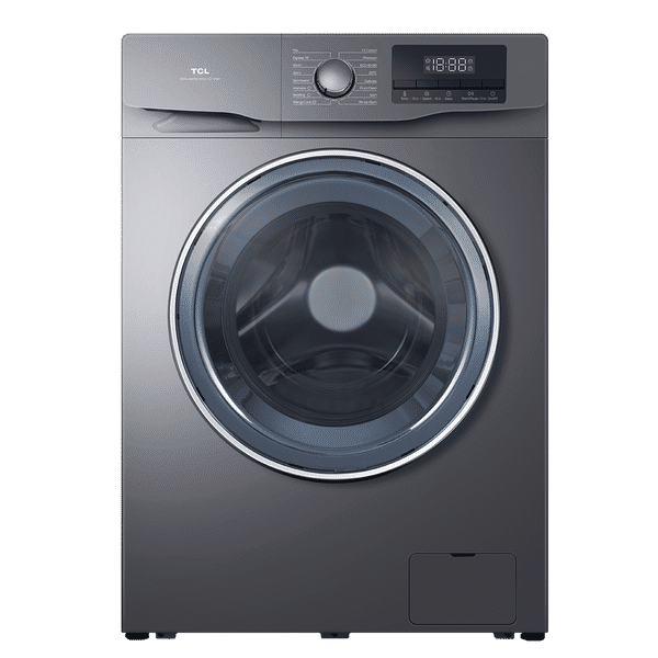 TCL 7.5 kg 5 Star Fully Automatic Front Load Washing Machine (P061, P6075FLS, BLDC Inverter Motor, Dark Silver)_1